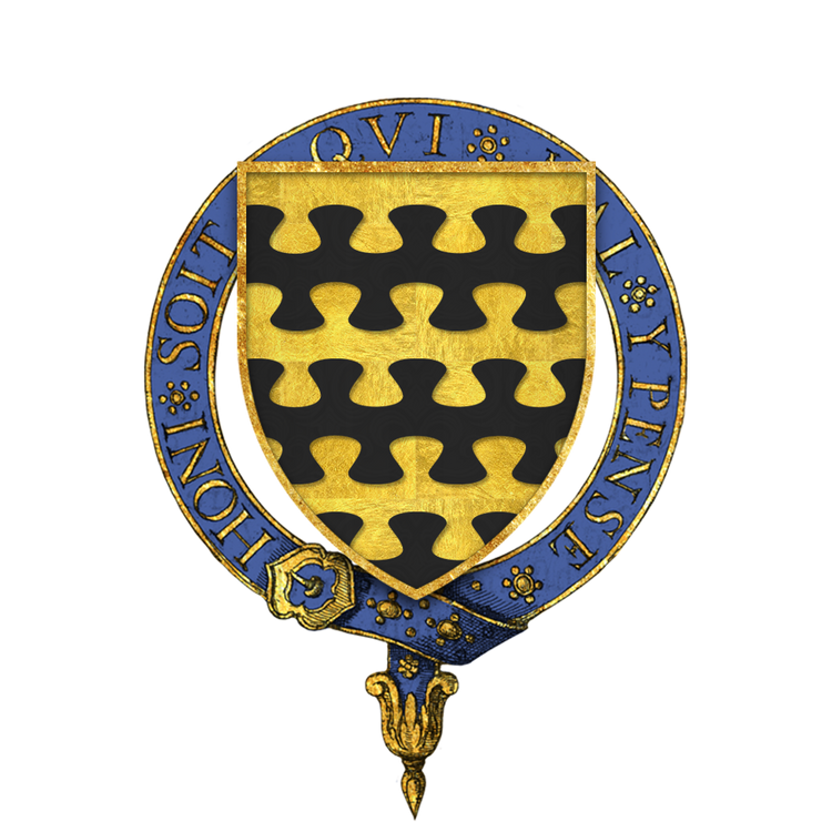 Heraldic image for Sir John Blount